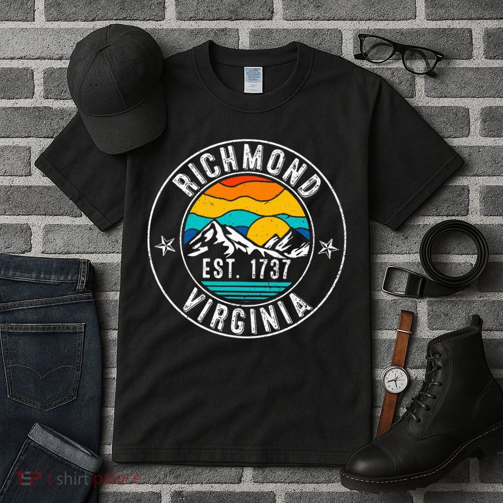 Retro 70s 80s Richmond Virginia Va Tall T-Shirt