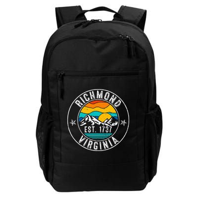 Retro 70s 80s Richmond Virginia Va Backpack