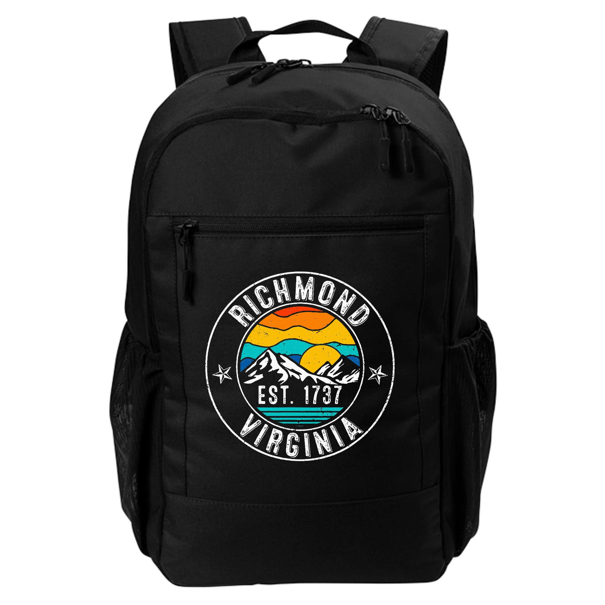 Retro 70s 80s Richmond Virginia Va Backpack