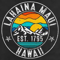 Retro 70s 80s Lahaina Maui Hawaii HI Tumbler
