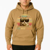 Retro 70s 80s 90s Meowy Cat I Do What I Want Funny Cat Hoodie