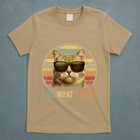 Retro 70s 80s 90s Meowy Cat I Do What I Want Funny Cat T-Shirt
