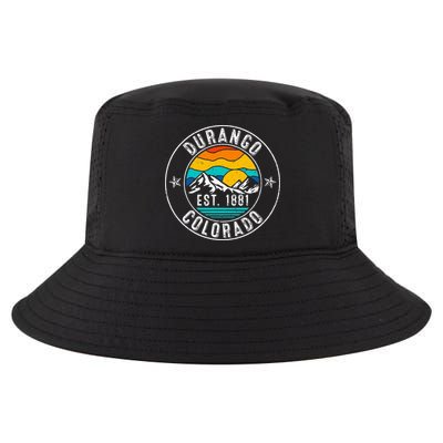 Retro 70s 80s Durango Colorado Co Cool Comfort Performance Bucket Hat