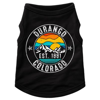 Retro 70s 80s Durango Colorado Co Doggie Tank