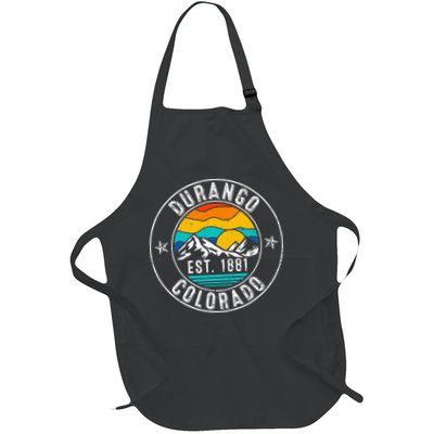 Retro 70s 80s Durango Colorado Co Apron