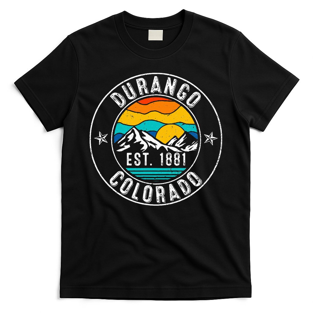 Retro 70s 80s Durango Colorado Co T-Shirt