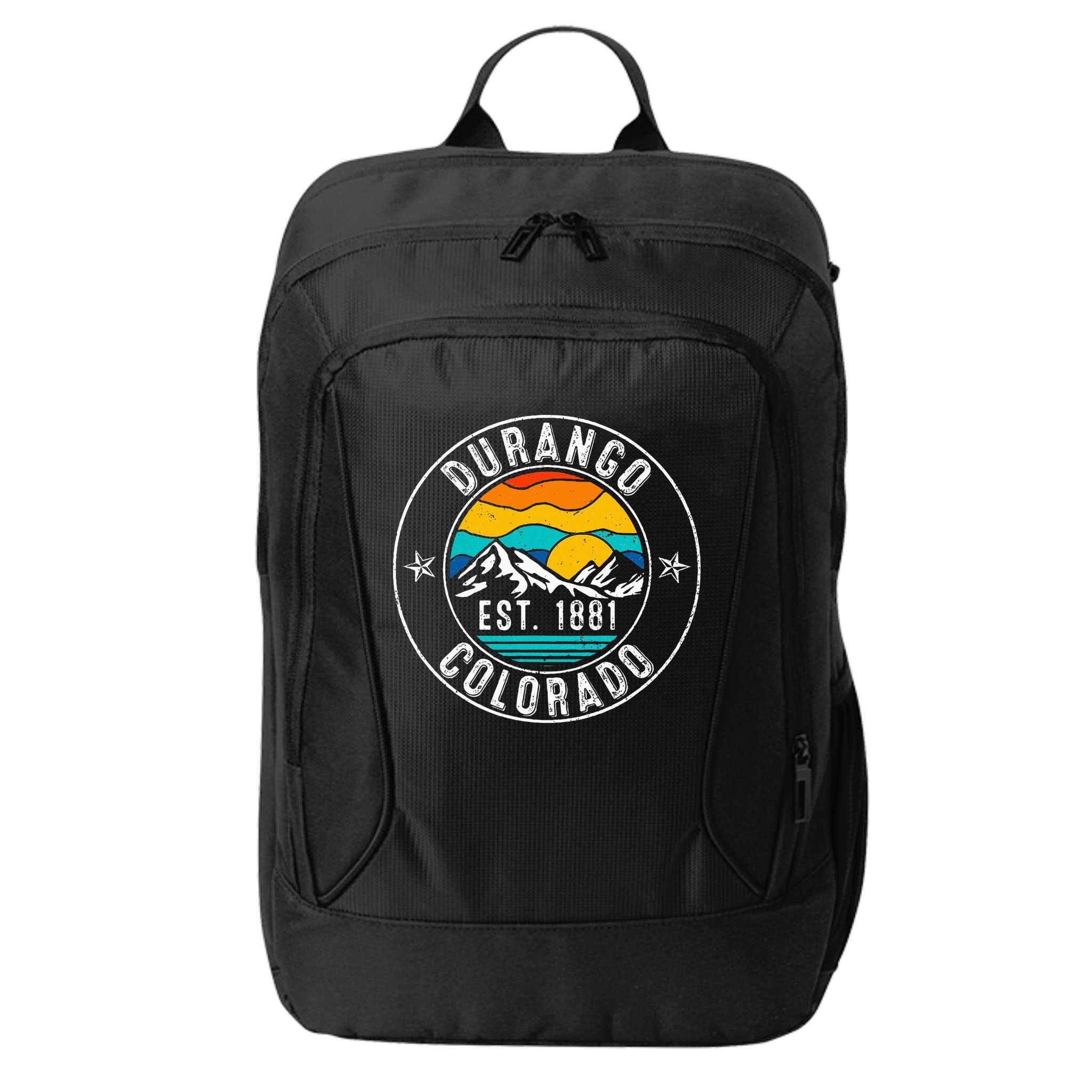Retro 70s 80s Durango Colorado Co City Backpack