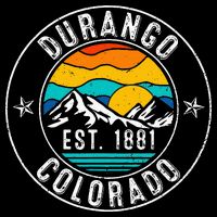 Retro 70s 80s Durango Colorado Co Backpack
