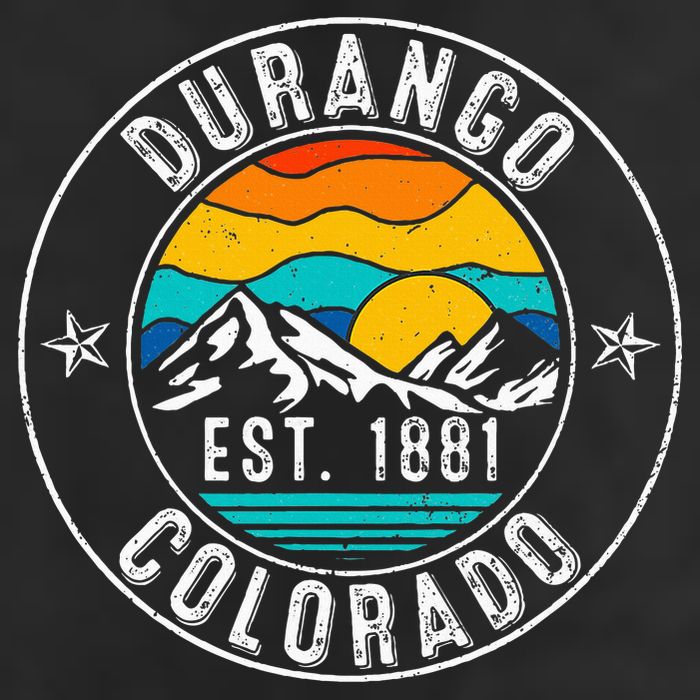 Retro 70s 80s Durango Colorado Co Beanie