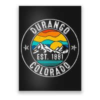 Retro 70s 80s Durango Colorado Co Poster