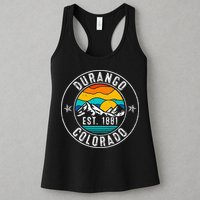 Retro 70s 80s Durango Colorado Co Womens Tank Top