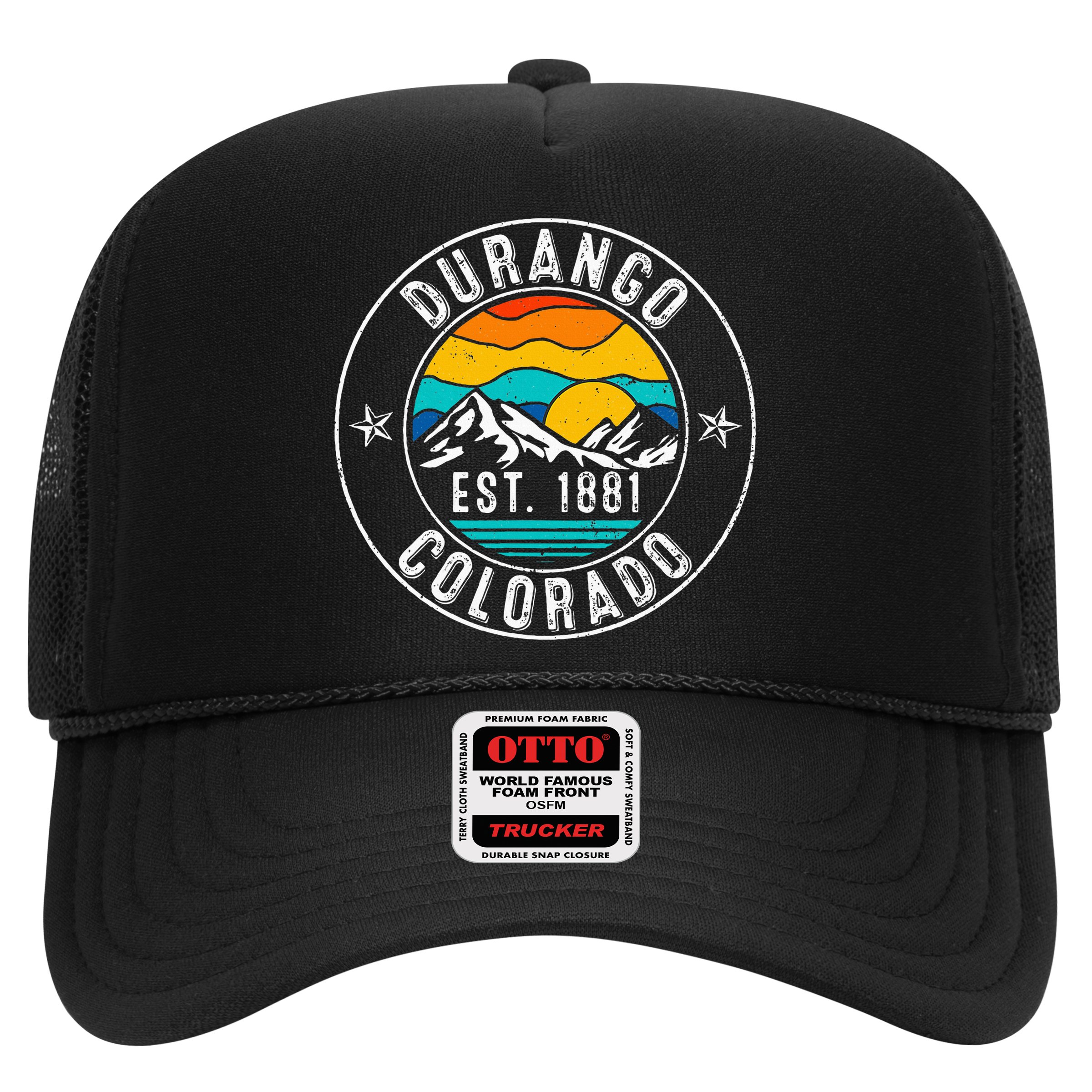 Retro 70s 80s Durango Colorado Co Hat