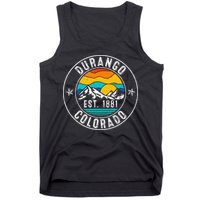 Retro 70s 80s Durango Colorado Co Tank Top