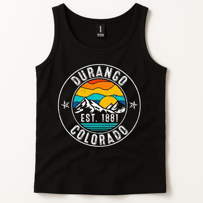Retro 70s 80s Durango Colorado Co Tank Top