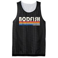 Retro 70s 80s Style Hometown Of Bodfish Mesh Reversible Basketball Jersey Tank