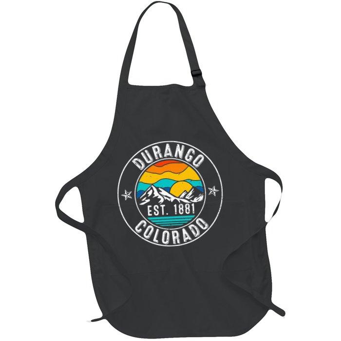 Retro 70s 80s Durango Colorado CO Apron