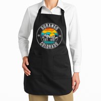 Retro 70s 80s Durango Colorado CO Apron