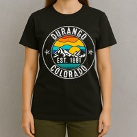Retro 70s 80s Durango Colorado CO T-Shirt