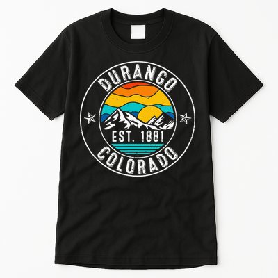 Retro 70s 80s Durango Colorado CO Tall T-Shirt