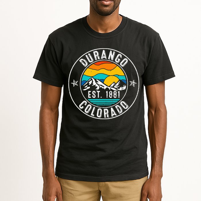 Retro 70s 80s Durango Colorado CO Tall T-Shirt