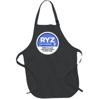 Ryz 7 Blue Rizzberry To Rizz Packets Full-Length Apron With Pockets