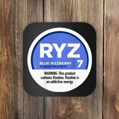 Ryz 7 Blue Rizzberry To Rizz Packets Coaster