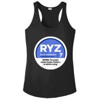 Ryz 7 Blue Rizzberry To Rizz Packets Ladies PosiCharge Competitor Racerback Tank