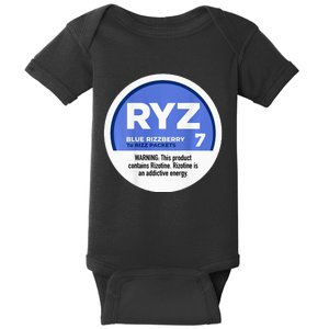 Ryz 7 Blue Rizzberry To Rizz Packets Baby Bodysuit