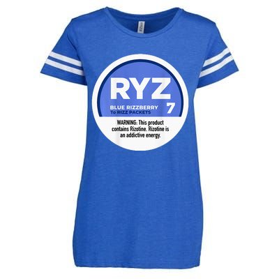 Ryz 7 Blue Rizzberry To Rizz Packets Enza Ladies Jersey Football T-Shirt