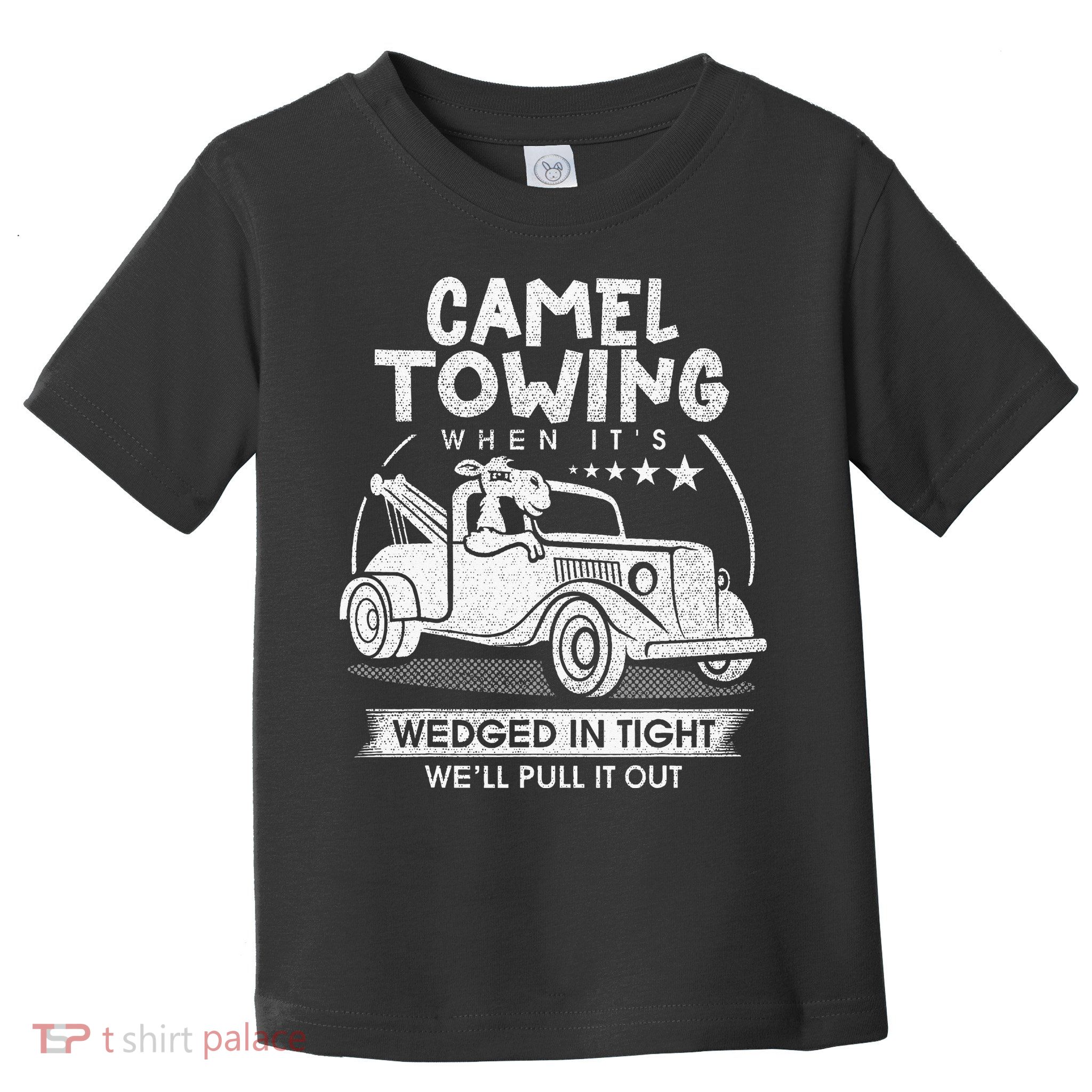 Retro 70s Camel Towing Services Vintage Tow Truck Driver Toddler T-Shirt