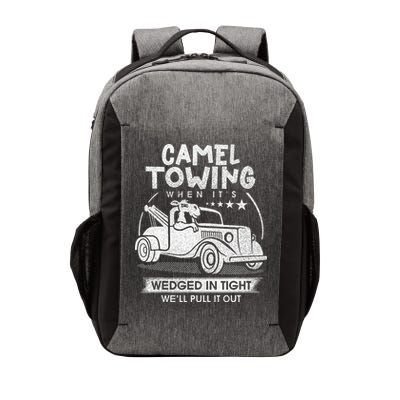 Retro 70s Camel Towing Services Vintage Tow Truck Driver Vector Backpack