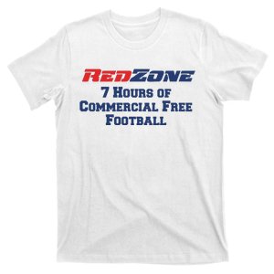 Redzone 7 Hours Of Commercial Free Football T-Shirt