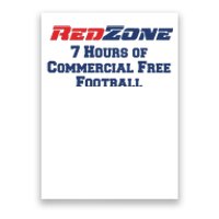 Redzone 7 Hours Of Commercial Free Football Poster