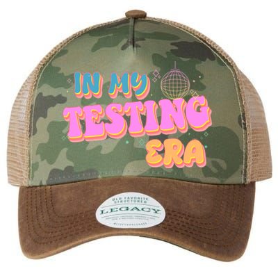 Retro 70's In My Testing Era School Test Time Legacy Tie Dye Trucker Hat