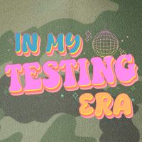 Retro 70's In My Testing Era School Test Time Legacy Tie Dye Trucker Hat