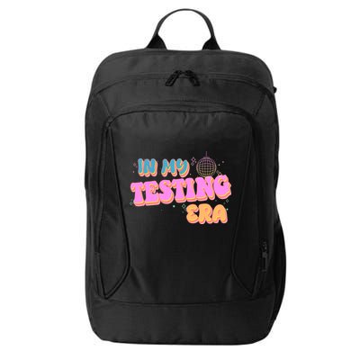 Retro 70's In My Testing Era School Test Time City Backpack