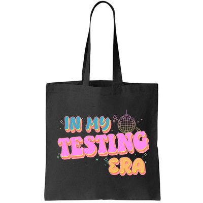 Retro 70's In My Testing Era School Test Time Bag