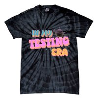 Retro 70's In My Testing Era School Test Time Tie-Dye T-Shirt