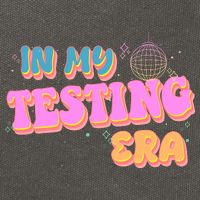 Retro 70's In My Testing Era School Test Time Cotton Canvas Backpack