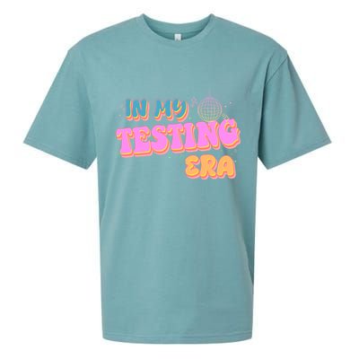 Retro 70's In My Testing Era School Test Time Sueded Cloud Jersey T-Shirt