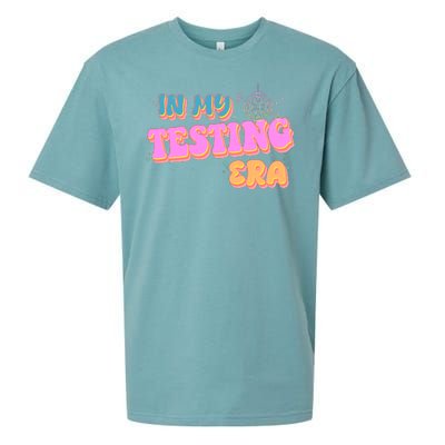 Retro 70's In My Testing Era School Test Time Sueded Cloud Jersey T-Shirt