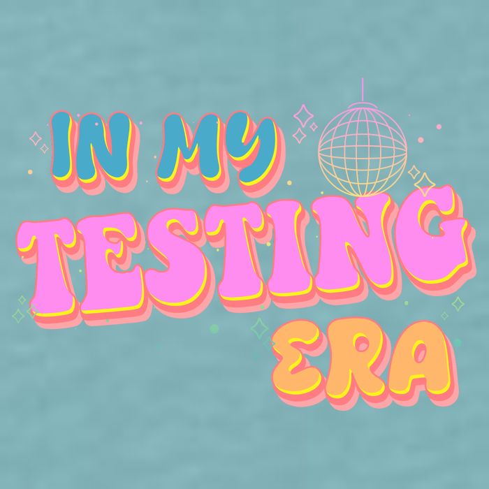 Retro 70's In My Testing Era School Test Time Sueded Cloud Jersey T-Shirt