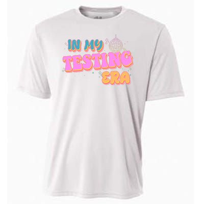 Retro 70's In My Testing Era School Test Time Cooling Performance Crew T-Shirt