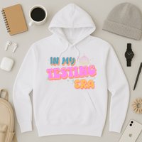 Retro 70's In My Testing Era School Test Time Hoodie