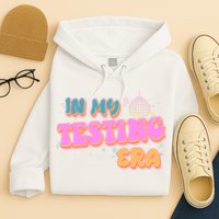 Retro 70's In My Testing Era School Test Time Hoodie