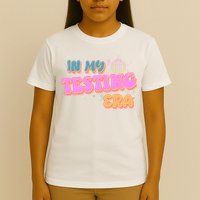 Retro 70's In My Testing Era School Test Time T-Shirt