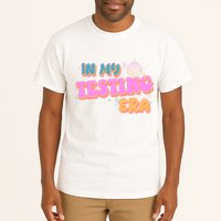 Retro 70's In My Testing Era School Test Time Tall T-Shirt