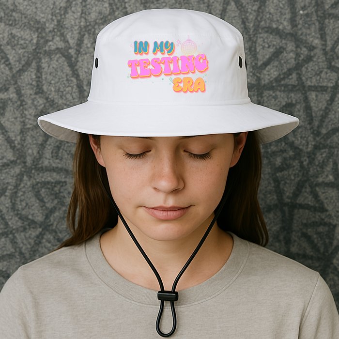 Retro 70's In My Testing Era School Test Time Legacy Cool Fit Booney Bucket Hat