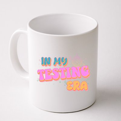 Retro 70's In My Testing Era School Test Time Mug