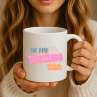 Retro 70's In My Testing Era School Test Time Mug